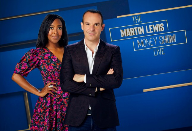 Angellica Bell and Martin Lewis