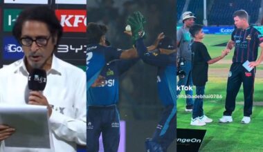 Ubaid slaps Usman by mistake, Ramiz Raja mixes up IPL and PSL, Warner’s fist bump – Firstpost