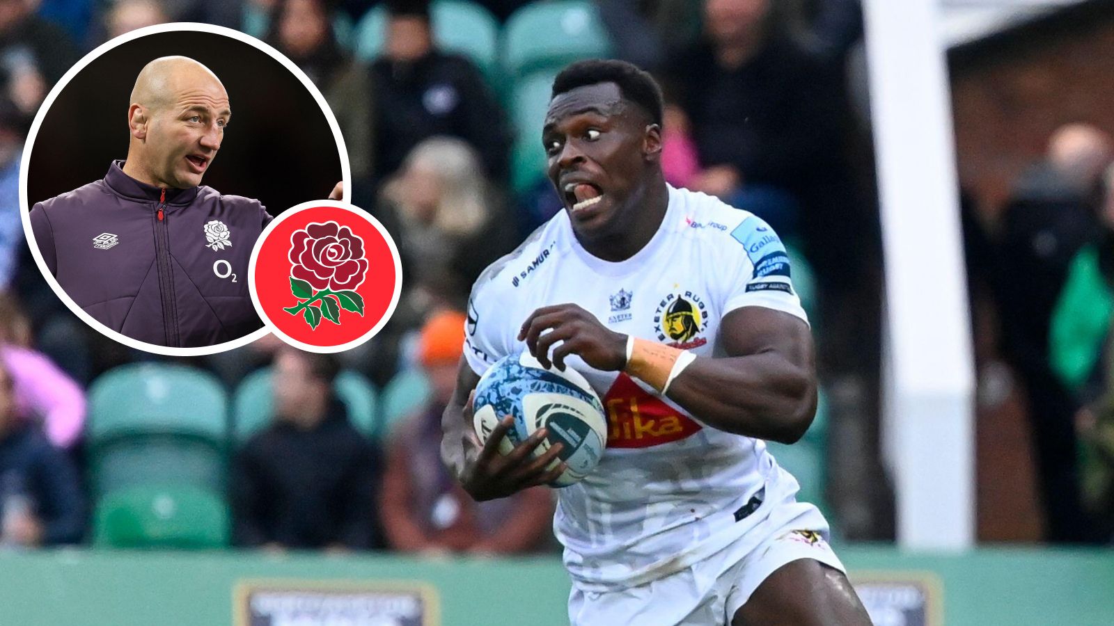 Exeter's England bolter Brown-Bampoe attracting Steve Borthwick interest : Planet Rugby