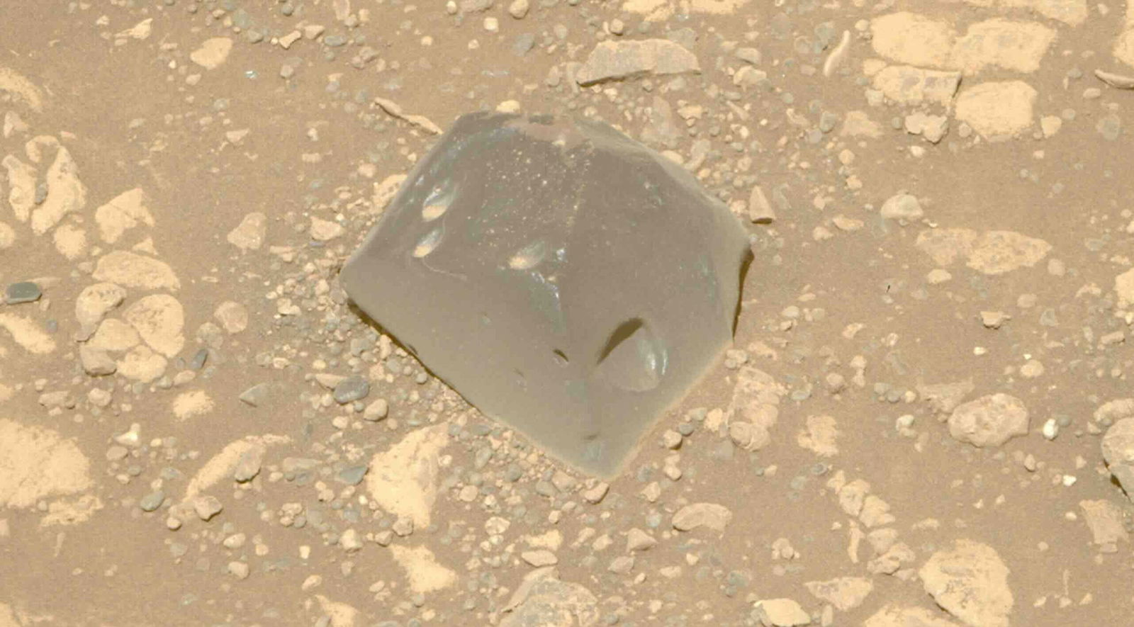 Perseverance rover Skull Hill