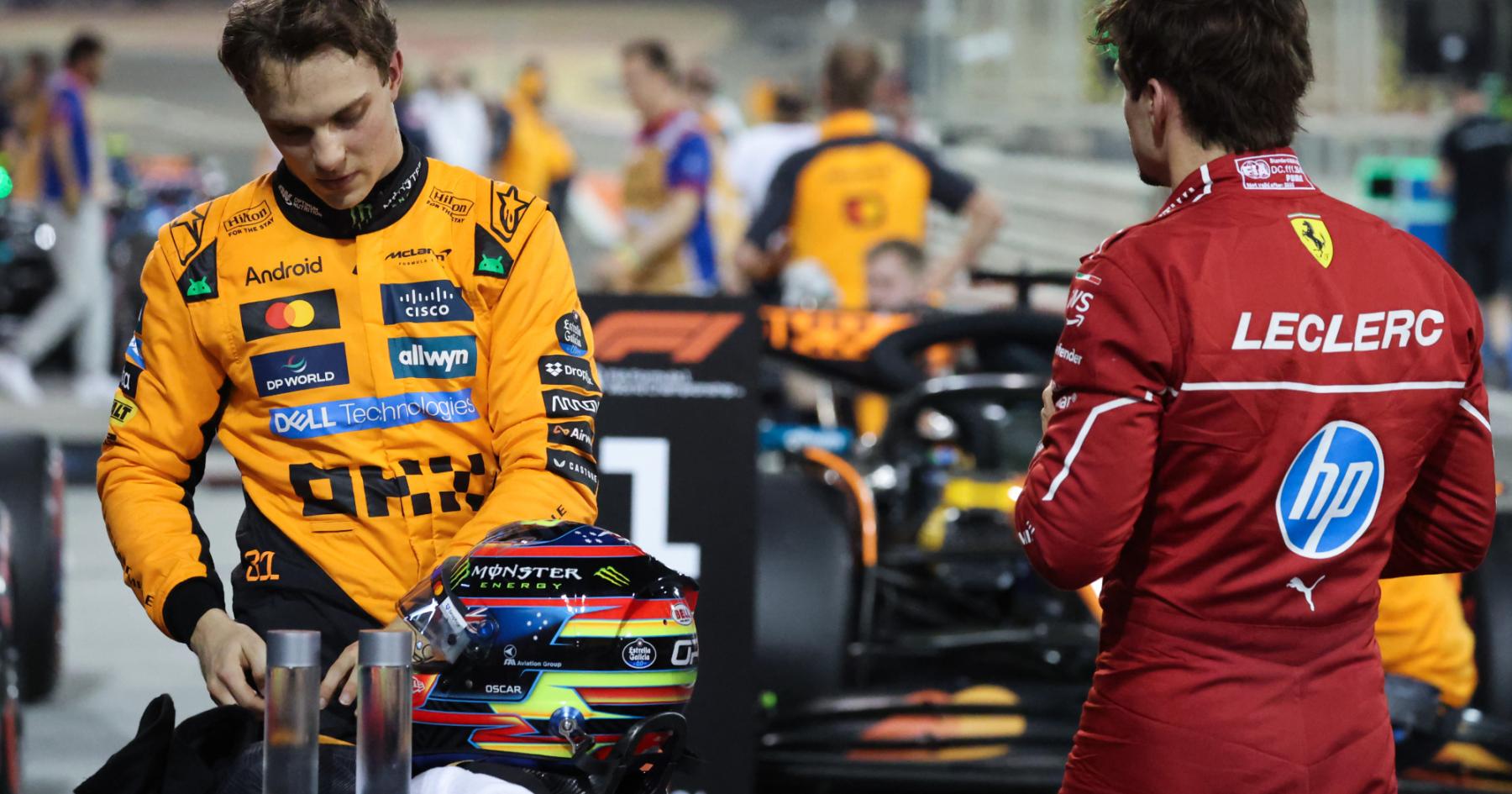 Adjusted starting grid for 2025 F1 Bahrain Grand Prix after multiple penalties