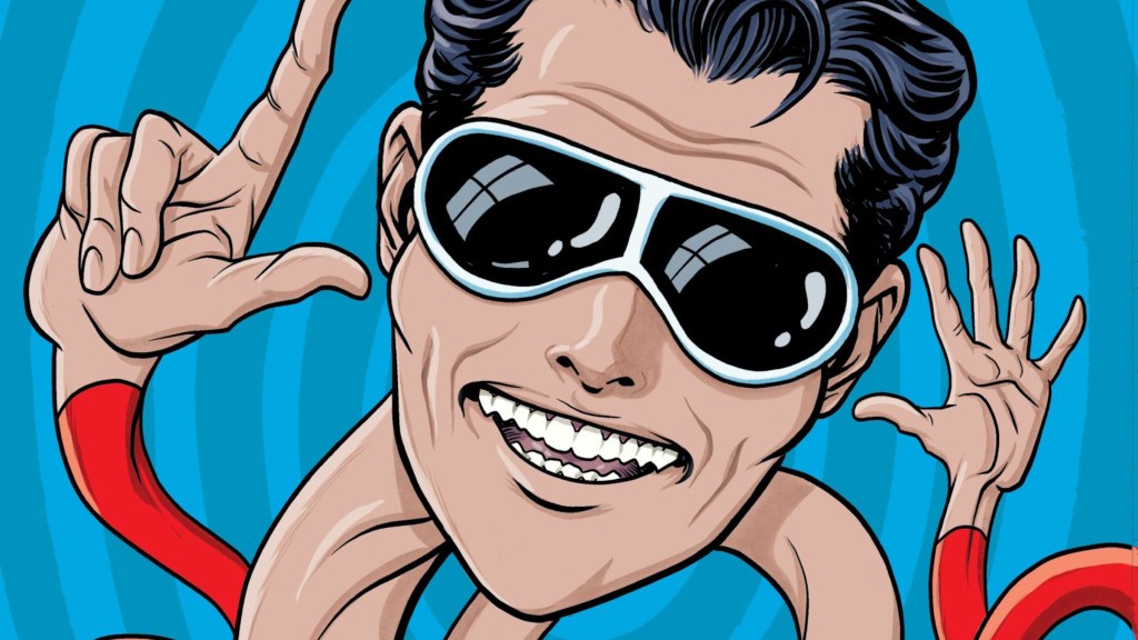 Plastic Man being ultra stretchy