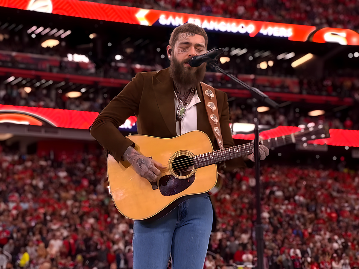 Post Malone - Superbowl 2024 - Musician - Singer - Rapper