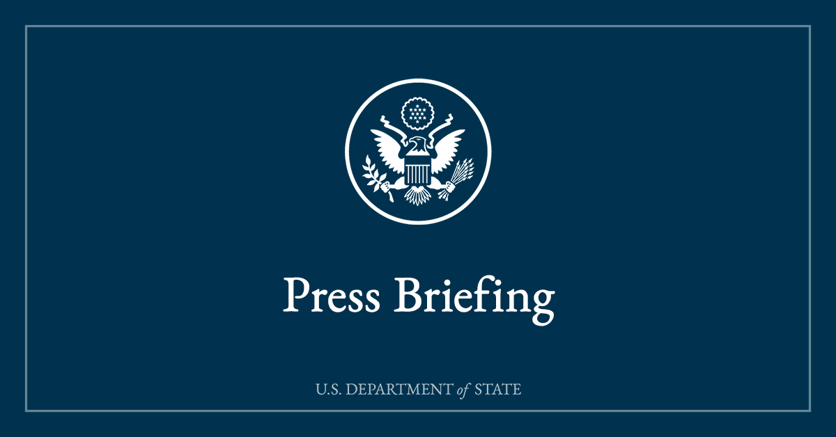 Department Press Briefing - April 10, 2025