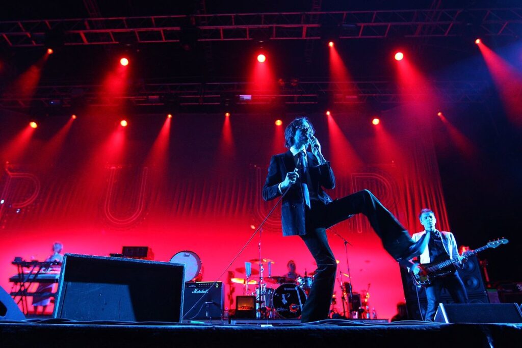 Pulp performing live in Australia in 2011