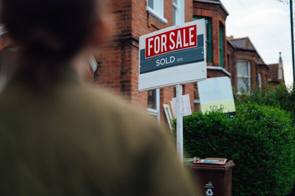 Rear view of a person looking for property