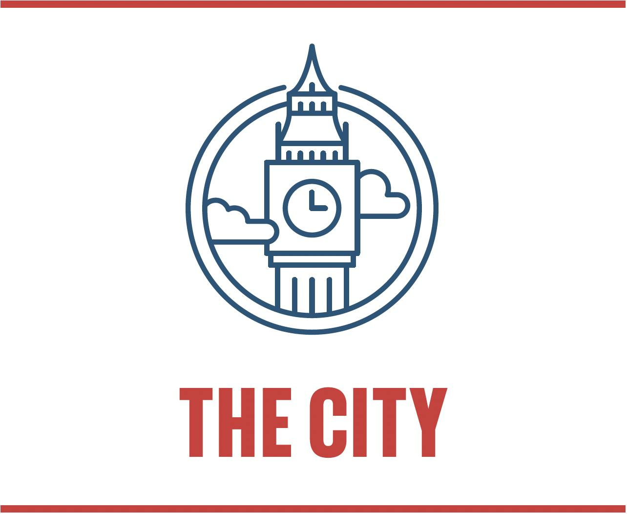 England road trip city graphic