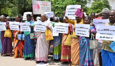 Rural workers in Coimbatore complain of partial employment and pending wages under MGNREGS