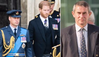 William and Harry's ex-body guard who was with them when Diana was killed has died | News UK