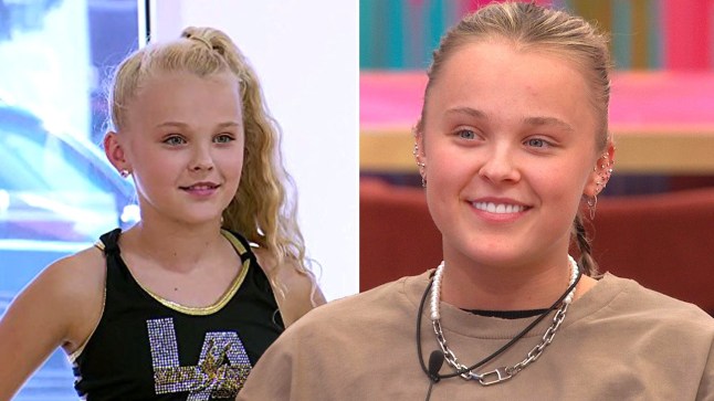 A compilation of JoJo Siwa as a child on Dance Moms and as an adult in Celebrity Big Brother