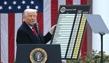 Trump tariffs latest: Donald Trump unveils 10% tariffs on UK imports amid fears of global trade war - London Evening Standard
