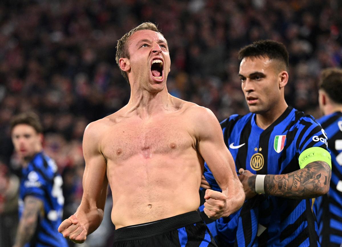Frattesi hits late winner for Inter Milan to stun Bayern Munich - London Evening Standard
