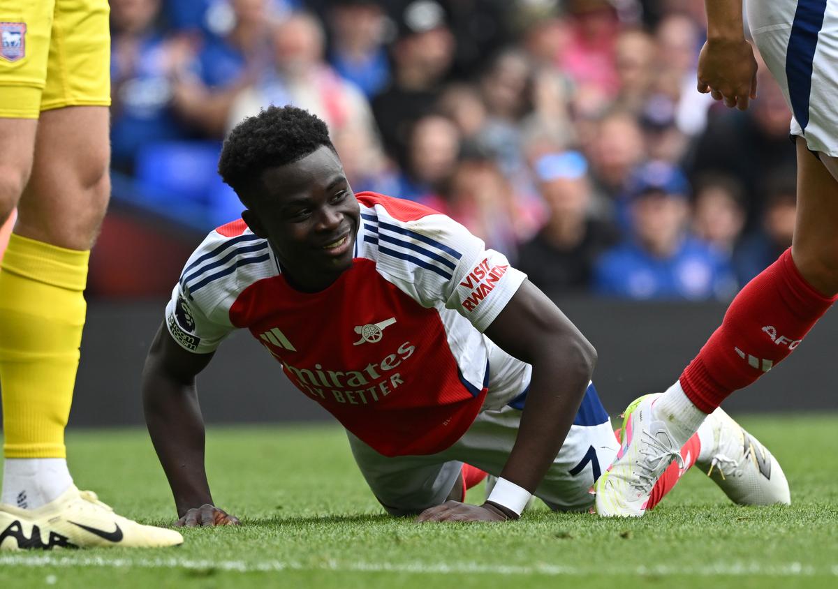 'Very rational' Saka can laugh off jeers from rival fans, says Arteta - London Evening Standard
