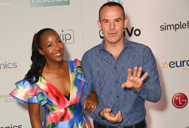 Angellica Bell and Martin Lewis