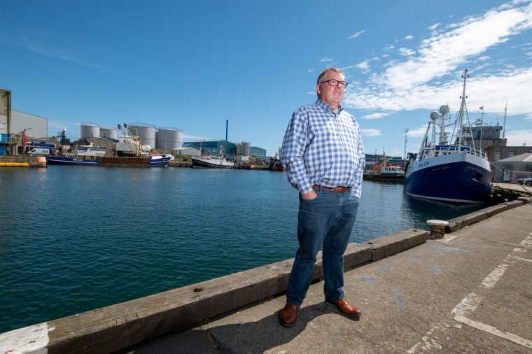 Feature on how Brexit has impacted different industries and parts of the UK......Peterhead, Aberdeenshire Pic shows James Stephen, fisherman pictured at Peterhead harbour ....Pic Paul Reid