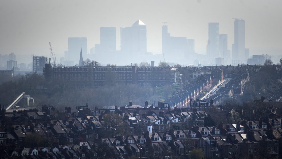 The most polluted areas in England and Wales mapped