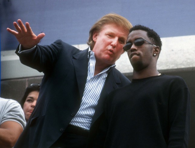 Mandatory Credit: Photo by John Barrett/REX/Shutterstock (10046907a) Donald Trump and Sean Combs USA New York City Donald Trump and Sean Combs 1997