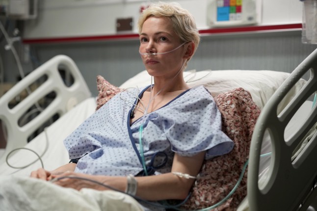 Dying for Sex -- "You're Killing Me, Ernie" -- Episode 7 (Airs Friday, April 4 on Hulu ) -- Pictured: (l-r) Michelle Williams as Molly. CR: Sarah Shatz/FX HANDOUT.