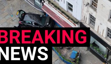 Father and son 'pinned down drug driver' who tried to flee after London car crash | News UK