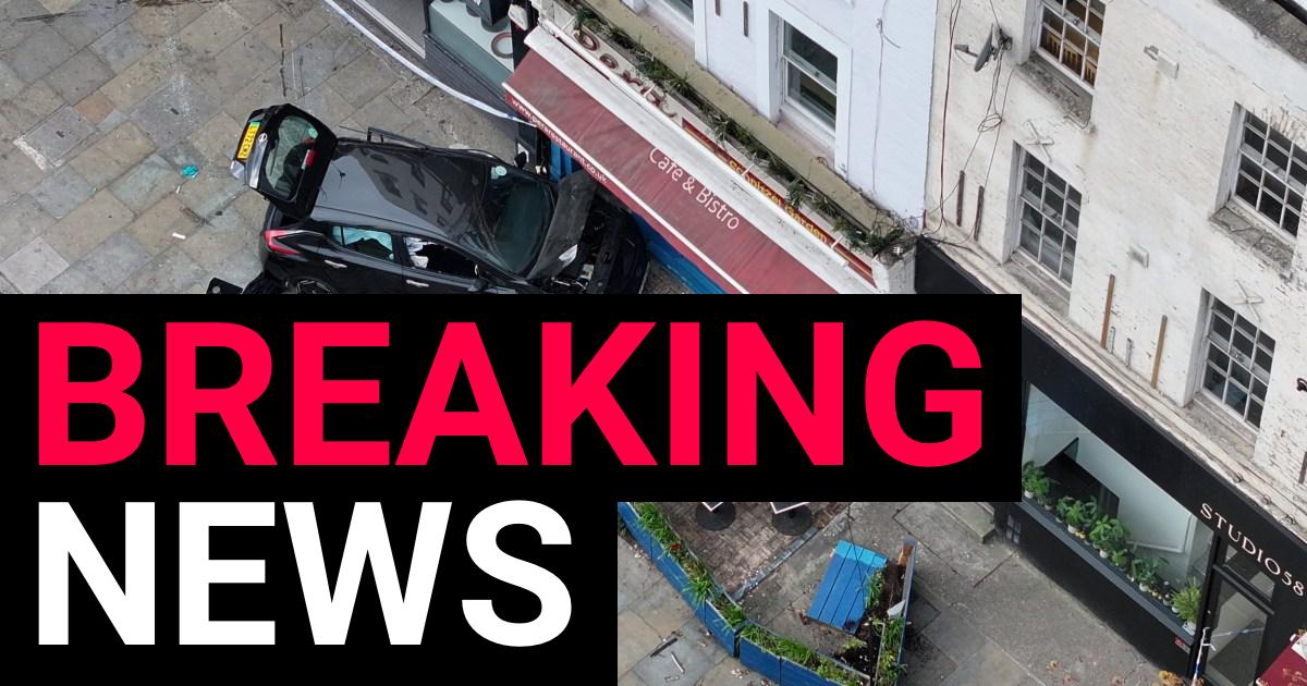 Father and son 'pinned down drug driver' who tried to flee after London car crash | News UK