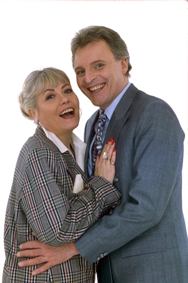 Pete Beale and Pauline Fowler in EastEnders