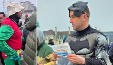 Batman and Robin 'deliver vengeance' to scammers preying on London tourists | News UK