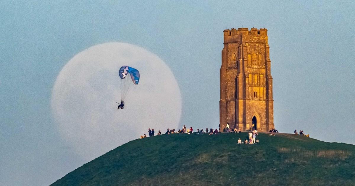 How to see the pink moon and blue giant star tonight | News Tech