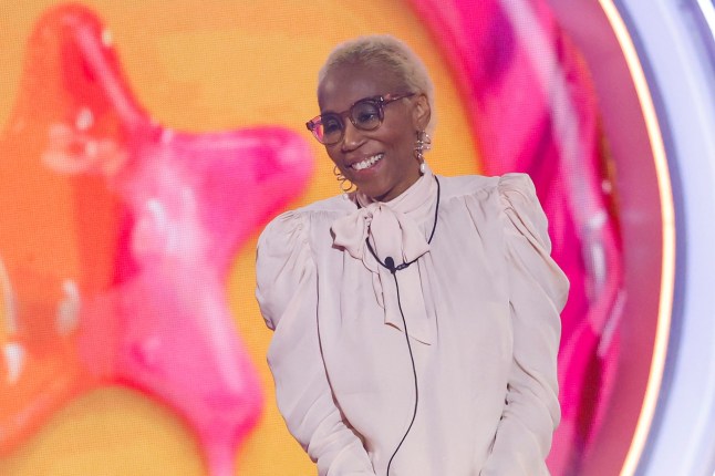 Mandatory Credit: Photo by Vianney Le Caer/Shutterstock for Big Brother (15253995by) Trisha Goddard 'Celebrity Big Brother' TV Show, Series 2, Eviction 2, London, UK - 15 Apr 2025