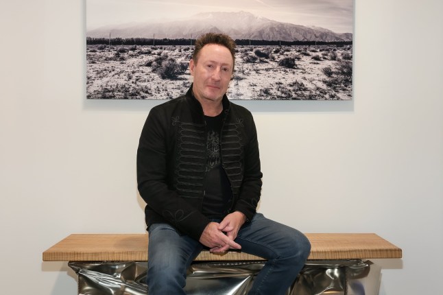 NEW YORK, NEW YORK - MARCH 06: Julian Lennon attends the opening reception of his exhibition 