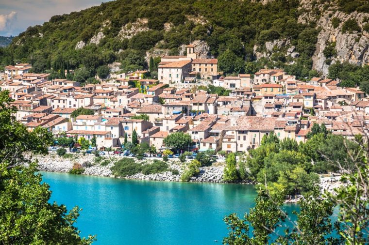 Lac de Sainte-Croix, Lake of Sainte-Croix, Gorges du Verdon, Provence, France