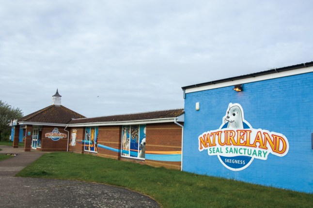 North Parade, Skegness, Lincolnshire , UK 20 April 2024 : Natureland Seal Sanctuary ,also referred to as Skegness Natureland or Skegness Seal Sanctuary; Shutterstock ID 2456046191; purchase_order: -; job: -; client: -; other: -