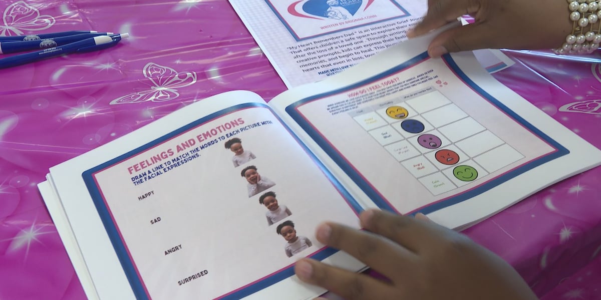 Family creates book to help children understand grief