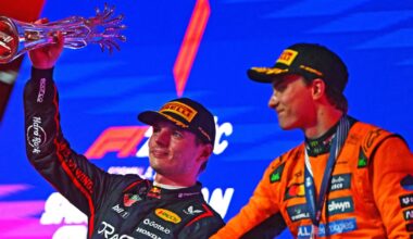 Max Verstappen makes Oscar Piastri title threat judgement after duel defeat