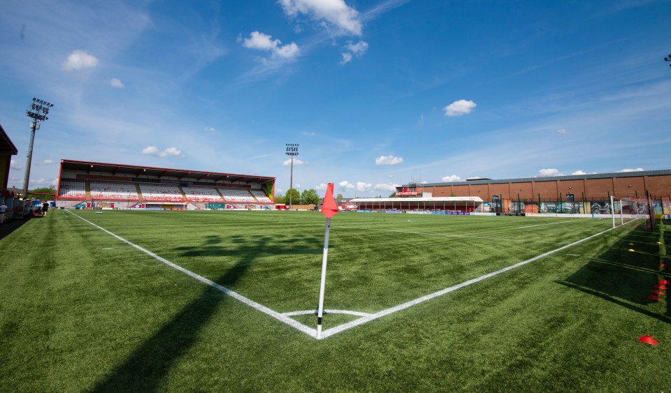 HAMILTON, SCOTLAND - MAY 13: A general stadium view during a cinch Championship play-off semi-final second leg match between Hamilton Academical and Alloa Athletic at the ZLX Stadium, on May 13, 2023, in Hamilton, Scotland. (Photo by Euan Cherry / SNS Group)