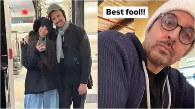 Hrithik Roshan and Saba Azad share cosy vacation photos, she hilariously calls him her 'best fool'