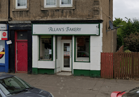 Allan's Bakery storefront.
