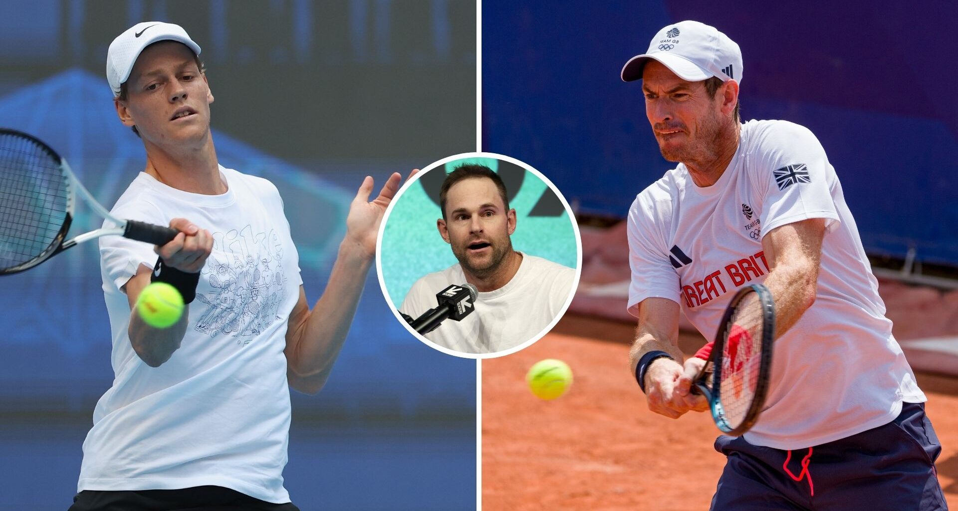 Andy Roddick claims what Andy Murray would have been 'perfect' for to help Jannik Sinner during his ban from tennis