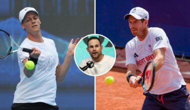 Andy Roddick claims what Andy Murray would have been 'perfect' for to help Jannik Sinner during his ban from tennis