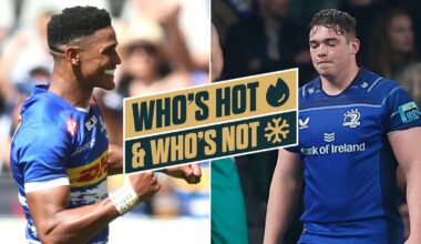 Who's hot and who's not: Springboks rookie and ex-All Blacks' 'low level' : Planet Rugby