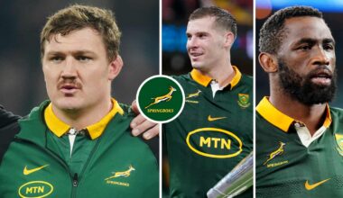 Jasper Wiese out? Who Rassie Erasmus could select at 8 for Springboks : Planet Rugby