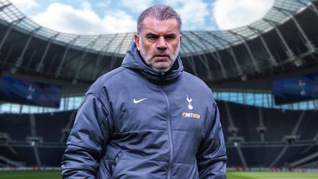 Tottenham manager Ange Postecoglou