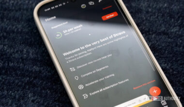 A user's Pixel 9 displays the Strava app including a new member welcome message.