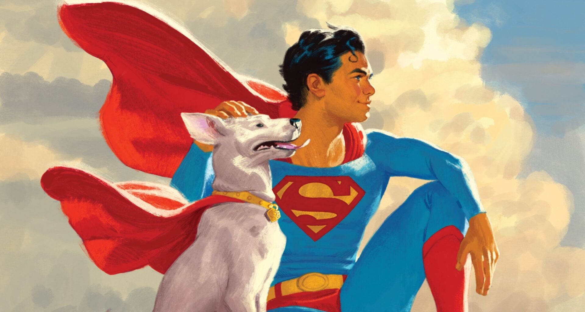 Clark Kent Superboy, Krypto & Supergirl