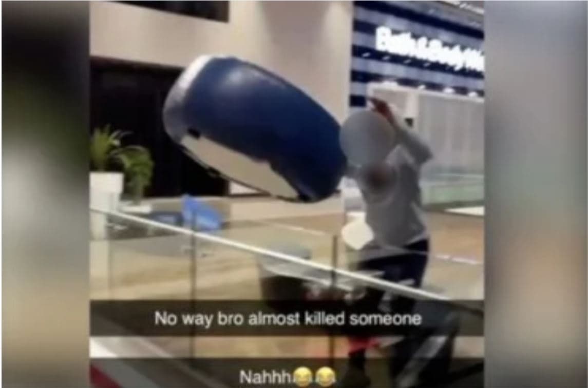 Two boys charged after seat thrown over Westfield Stratford balcony - London Evening Standard