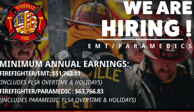 EMPLOYMENT OPPORTUNITY: Titusville Fire Department Extends Hiring Application Deadline