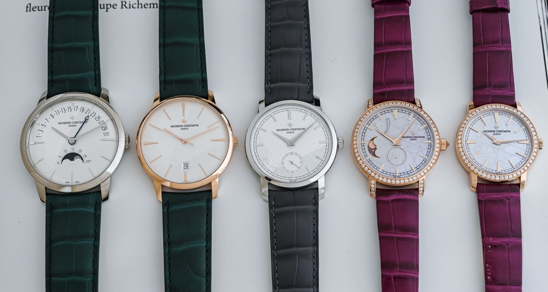The Vacheron Constantin Traditionnelle and Patrimony 270th-Anniversary Collection