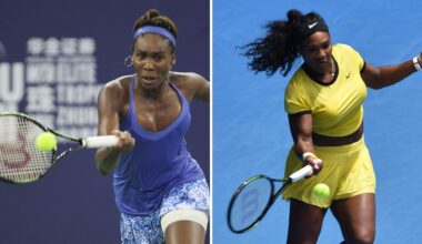 How Venus Williams said she felt when hearing Serena Williams called the greatest tennis player of all time back in 2015