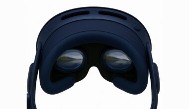 Apple Vision Air Power Cable Leaks in Midnight Blue color