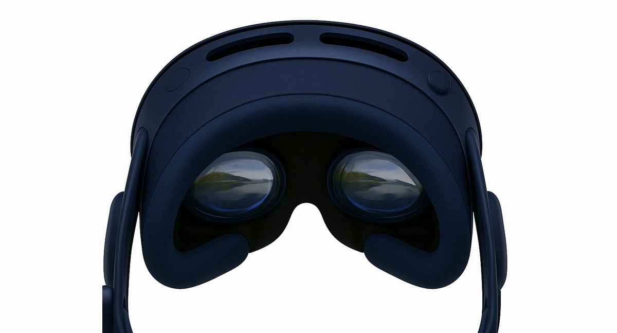 Apple Vision Air Power Cable Leaks in Midnight Blue color