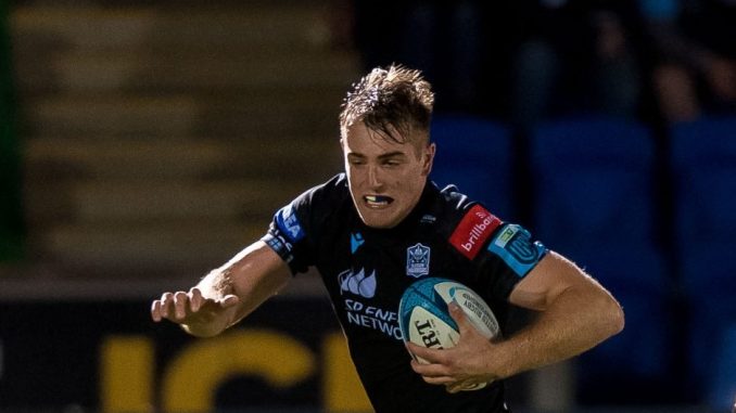 Stafford McDowall scored the match-clinching try for Glasgow Warriors against Zebre. Image: © Craig Watson